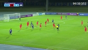 U17男足0-1落后日本！里见汰福突入禁区低射远角破门！