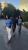 多库和他怀孕的未婚妻在曼彻斯特市区闲逛~确实有夫妻相