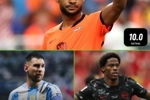 加克波获评whoscored10分比肩梅西、戴维，此前3届世界杯共3人